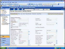 Detailed personnel files