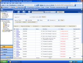 Time sheet archive