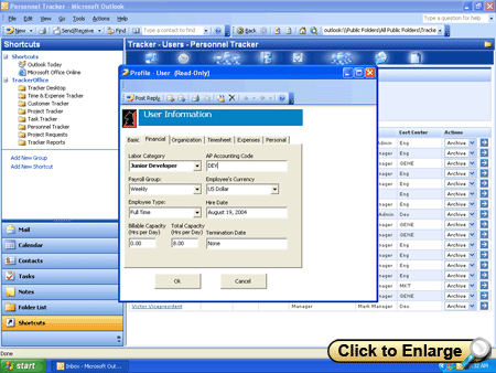 Open a window to a full screenshot of the financial tab